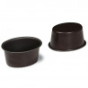 Model Aspic Oval s enotnim dnom - 75 x 55 mm - TELLIER