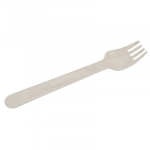 Vilice iz brezovega lesa - 160 mm - Komplet 100