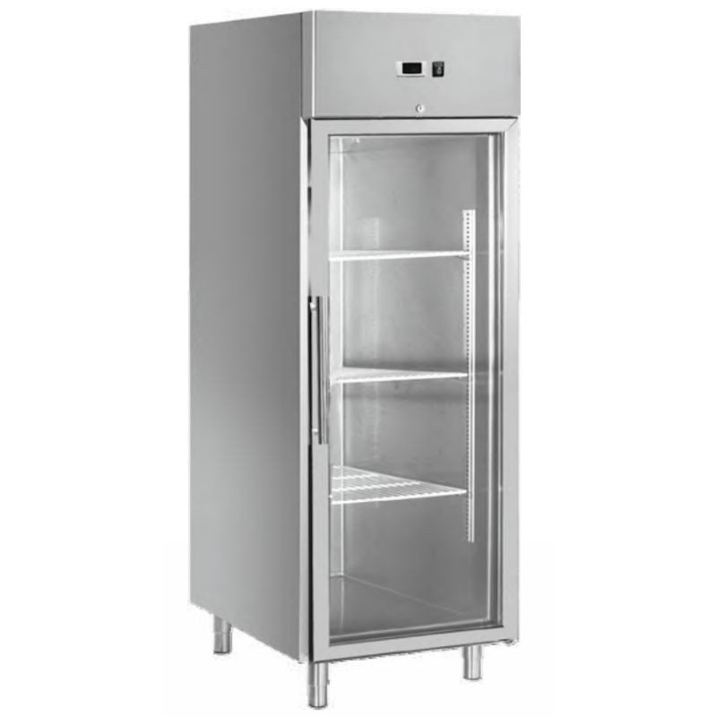 Pozitivna steklena hladilna omara - 650 L - Dynasteel Pozitivna steklena hladilna omara - 650 L - Dynasteel