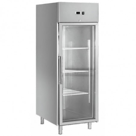 Positive Glass Door Refrigerated Cabinet - 650 L - Dynasteel