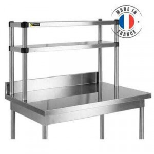 Police za pritrditev na inox mizo - Š 1200 mm - V 600 mm