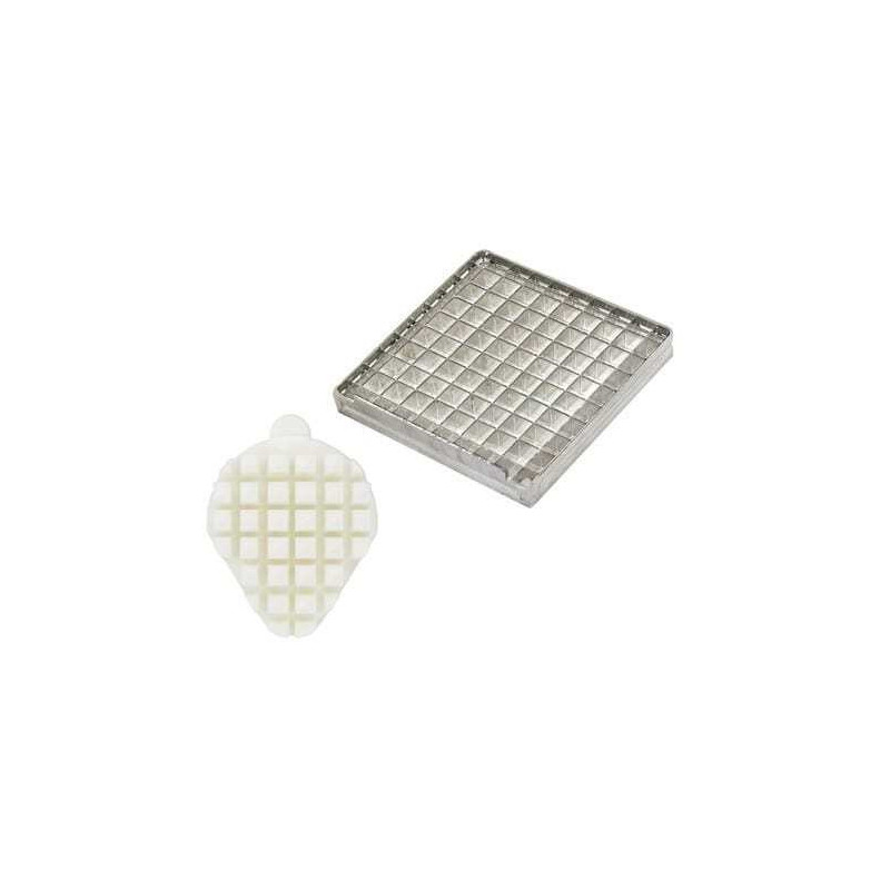 Nož in potisk za rezanje krompirčka - 13 x 13 mm Nož in potisk za rezanje krompirčka - 13 x 13 mm