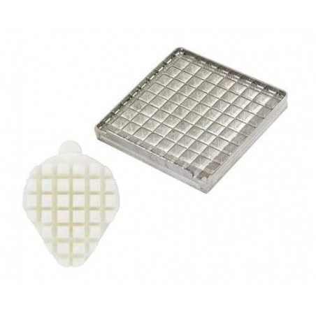Nož in potisk za rezanje krompirčka - 13 x 13 mm