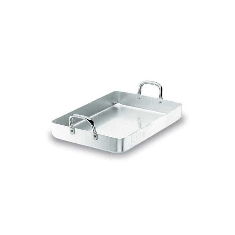Pečilna posoda s fiksnim ročajem - Chef Aluminij - 65 x 43 cm Pečilna posoda s fiksnim ročajem - Chef Aluminij - 65 x 43 cm