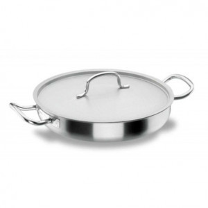 Krožna plošča s pokrovom - Chef Classic - premer 50 cm
