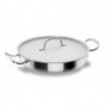 Krožna plošča s pokrovom - Chef Classic - premer 50 cm