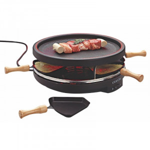 Aparat za raclette in žar - 6 ponvic