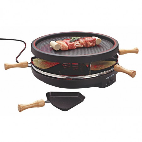 Aparat za raclette in žar - 6 ponvic