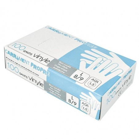 Rokavice iz vinila Velikost L - Paket 100