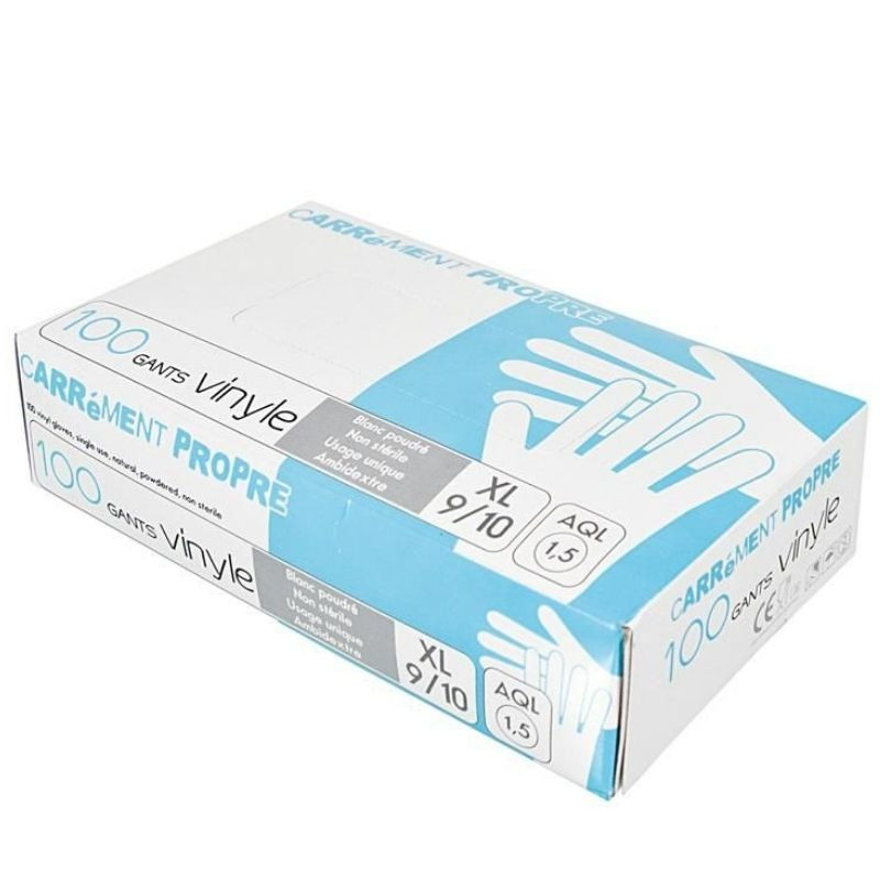 Vinyl Gloves Size L - Pack of 100 Vinyl Gloves Size L - Pack of 100