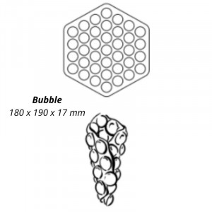 Profesionalni vafljičar Bubble 180° - Nagib levo desno