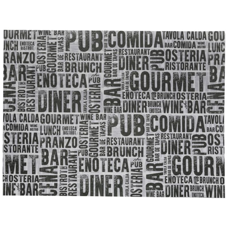 Gourmet Cellulose Placemat - 400 x 300 mm - Pack of 2000 Gourmet Cellulose Placemat - 400 x 300 mm - Pack of 2000