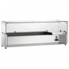 Saladette za postavitev - 5 x GN 1/4 - Bartscher