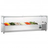 Saladette za postavitev - 6 x GN 1/4
