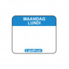 Etiketa sledljivosti Label FreshEasy - Ponedeljek - 30 x 25 mm - Paket 1000 - LabelFresh