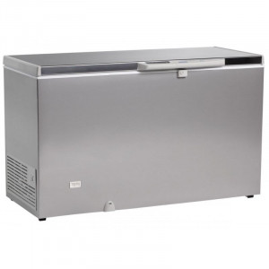 Zmrzovalna skrinja profesionalna inox - 370 L
