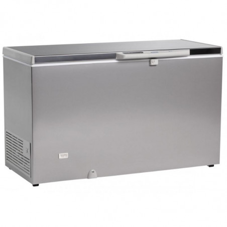 Zmrzovalna skrinja profesionalna inox - 370 L