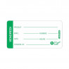 Etiketa sledljivosti LabelFresh Soluble Pro - Ponedeljek - 60 x 30 mm - Paket 250 - Labelfresh