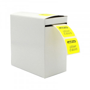 Etiketa sledljivosti Najprej uporabite - 30 x 25 mm - Paket 1000 - LabelFresh