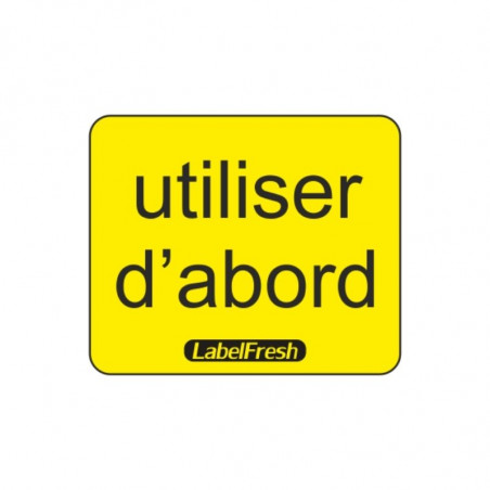 Etiketa sledljivosti Najprej uporabite - 30 x 25 mm - Paket 1000 - LabelFresh