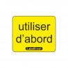Etiketa sledljivosti Najprej uporabite - 30 x 25 mm - Paket 1000 - LabelFresh