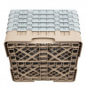 Omarica za kozarce s 36 predelki Camrack bež - Š 500 x G 500 mm - Cambro