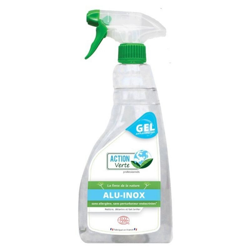 Razpršilo za čiščenje in odstranjevanje maščobe za inox in aluminij - 750 ml - Zelena akcija Razpršilo za čiščenje in odstranjevanje maščobe za inox in aluminij - 750 ml - Zelena akcija