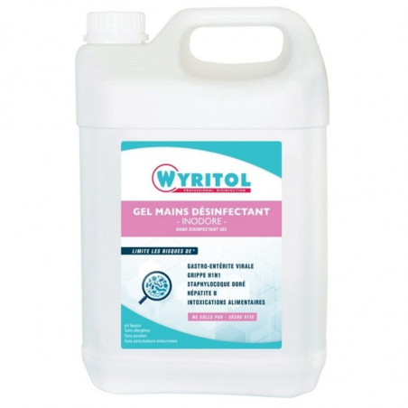 Gel za razkuževanje rok - 5 L - Wyritol
