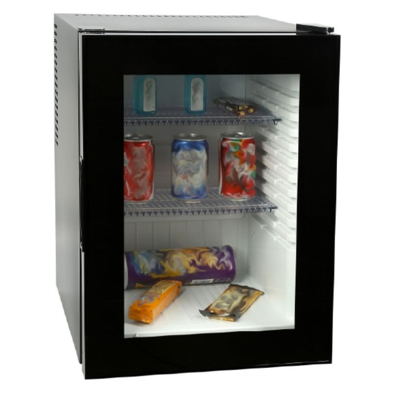 Mini Glass Door Black Mini Fridge - 40 L Mini Glass Door Black Mini Fridge - 40 L