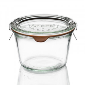 Kozarec iz stekla Weck - 370 ml - Komplet 6