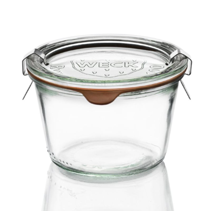 Kozarec iz stekla Weck - 370 ml - Komplet 6 Kozarec iz stekla Weck - 370 ml - Komplet 6
