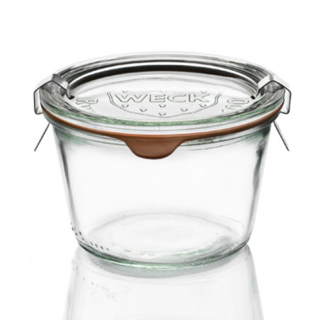 Kozarec iz stekla Weck - 370 ml - Komplet 6
