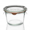 Kozarec iz stekla Weck - 370 ml - Komplet 6