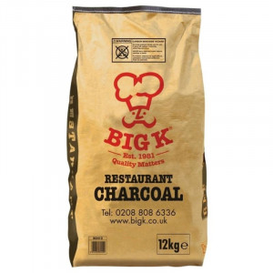 Naravni lesni oglje FSC za žar - 12 kg - Big K