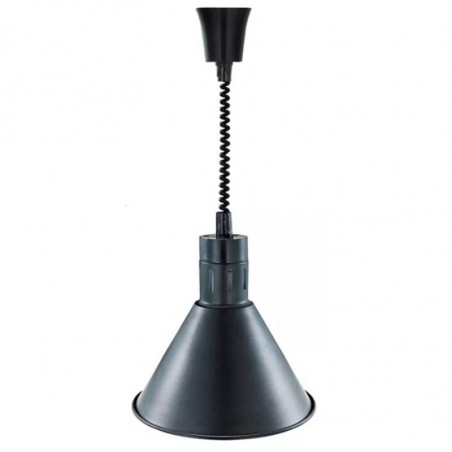 Lampe Chauffante Conique Noire avec Ampoule - Dynasteel Lampe Chauffante Conique Noire avec Ampoule - Dynasteel
