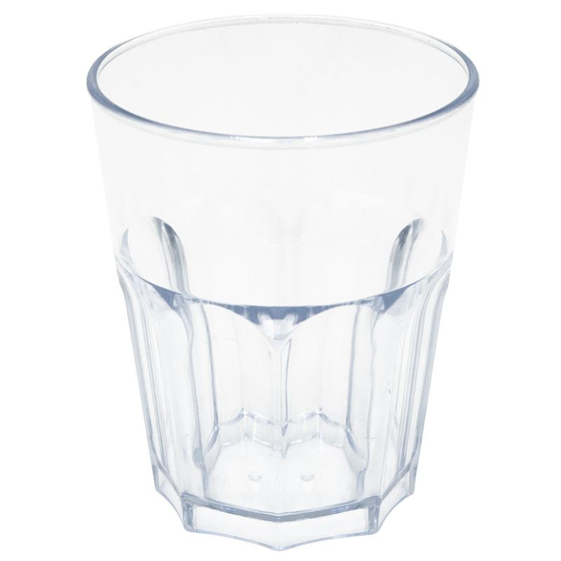 Ponovno uporabno steklo za vodo iz SAN - 29 cl - Komplet 8 Ponovno uporabno steklo za vodo iz SAN - 29 cl - Komplet 8