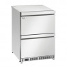 Hladilna miza 2 vrati 2 predala - Š 600 x G 600 mm - Bartscher