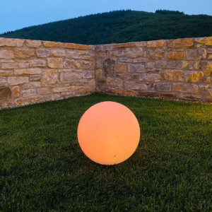 Plavajoča brezžična svetleča krogla - Bobby 40 cm - Lumisky