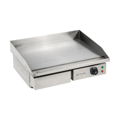 Plancha Electrique Professionnelle Dynasteel - Lisse 55 cm : Plaque en acier inox, cuisson homogène et rapide Plancha Electrique Professionnelle Dynasteel - Lisse 55 cm : Plaque en acier inox, cuisson homogène et rapide