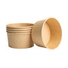 Skleda za solato Kraft - 1000 ml - Paket 300 - Dynasteel