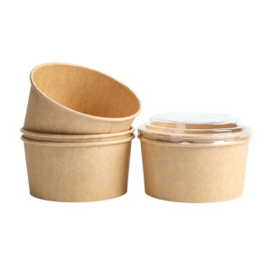 Skleda za solato Kraft - 1000 ml - Paket 300 - Dynasteel