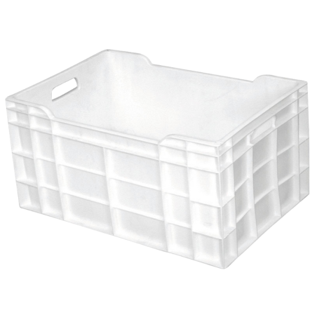 Škatla 600 x 400 Polna 60 L Bela - Gilac