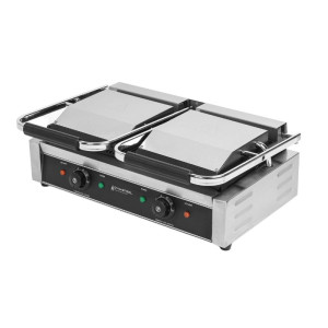 Grill Panini Double - Rebraste Plošče - Dynasteel