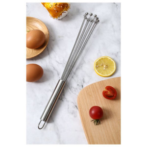 Bič z kroglicami Dynasteel - 30 cm: Idealno orodje za profesionalce!