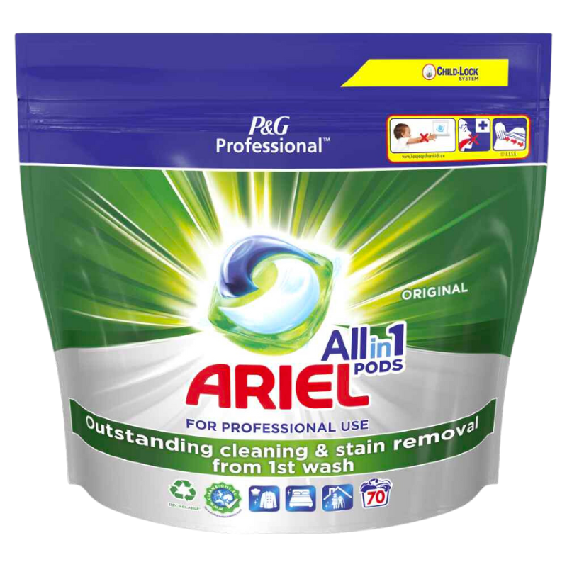 Kapsule za pranje Allin1 Pods Regular - 70 odmerkov - Ariel Professional Kapsule za pranje Allin1 Pods Regular - 70 odmerkov - Ariel Professional