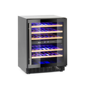 Vinski hladilnik - 2 cone - 46 steklenic - 133 L - Hendi