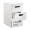 Hladilna miza z 2 predaloma GN - 65 L - Polar