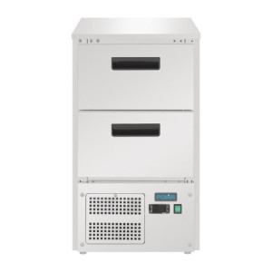 Hladilna miza z 2 predaloma GN - 65 L - Polar