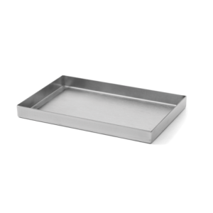 Plošča iz nerjavečega jekla z ročaji - 295 x 195 mm - Pujadas
