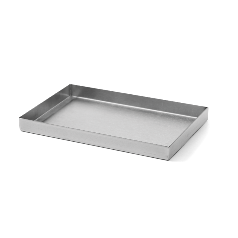 Plošča iz nerjavečega jekla z ročaji - 295 x 195 mm - Pujadas Plošča iz nerjavečega jekla z ročaji - 295 x 195 mm - Pujadas